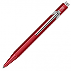 Pix Caran d'ache 849 Metal-X Red in cutie metal